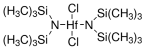 Bis(trimethylsilyl)amidohafnium(IV) chloride - CAS:70969-29-8 - Hafnium chloride 1, 1, 1, 3, 3, 3-hexamethyldisilazan-2-ide